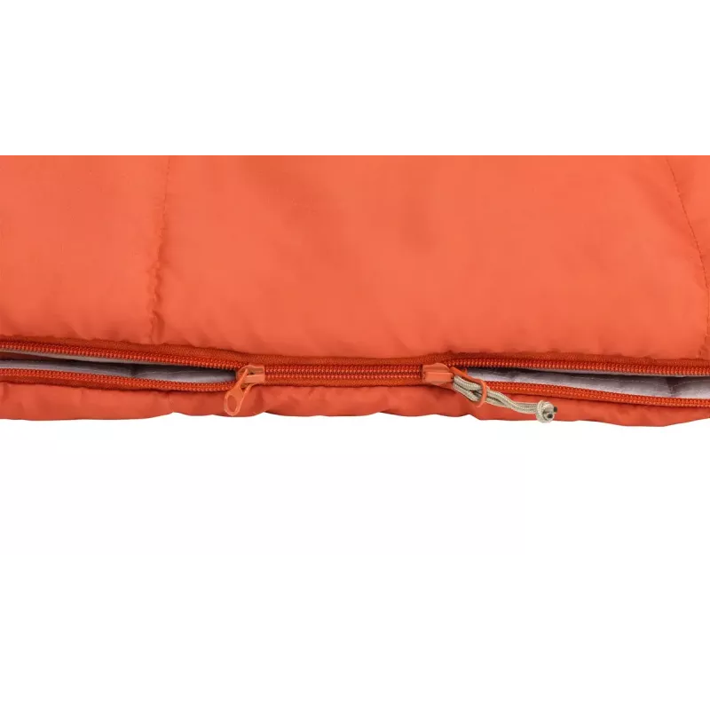 Śpiwór Outwell 230477 dla dorosłych półprostokątny poliester 2250×850 mm 1,8 kg pomarańczowy