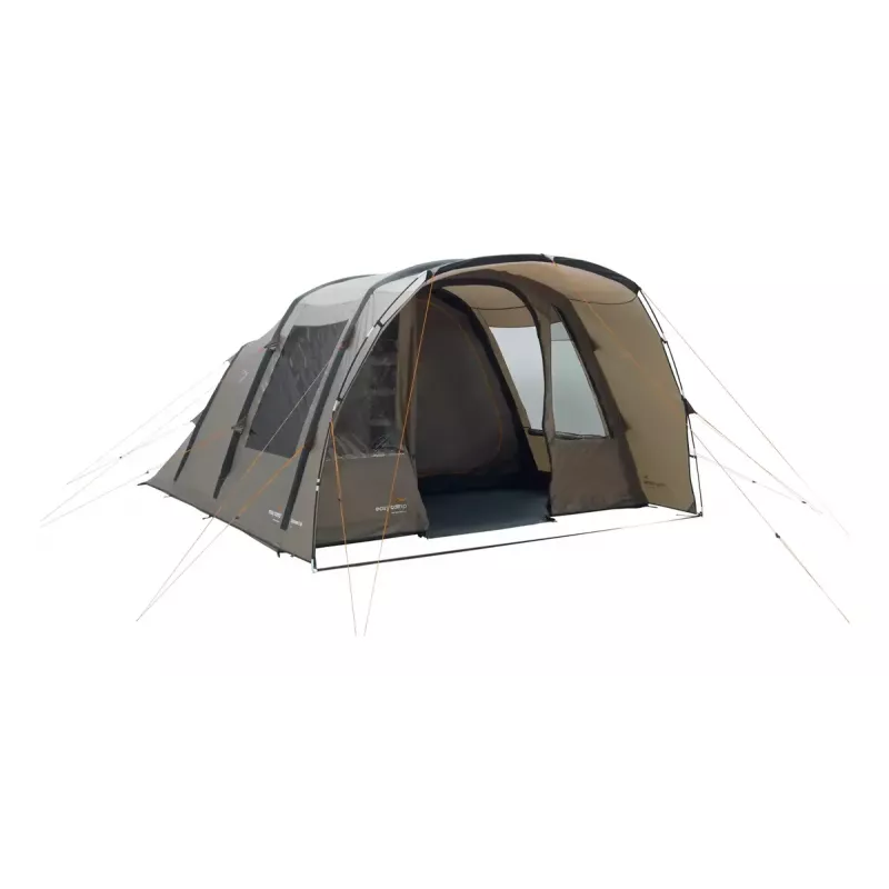Namiot tunelowy easy camp Brimnes 5 Air — 5-osobowy, 470×320×195 cm, tropik poliestrowy, podłoga polietylenowa, stelaż z włókna szklanego, wodoodporność 3 m