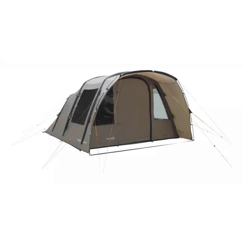 Namiot tunelowy easy camp Brimnes 5 Air — 5-osobowy, 470×320×195 cm, tropik poliestrowy, podłoga polietylenowa, stelaż z włókna szklanego, wodoodporność 3 m