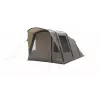 Namiot tunelowy easy camp Senja 4 Air — 4-osobowy, sztywny stelaż, wodoszczelny tropik 3 m, 460×260×195 cm, brązowy