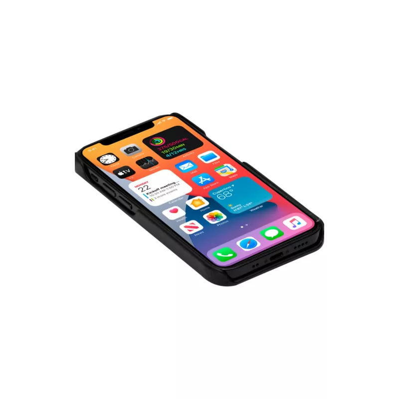 Etui portfelowe dbramante1928 Lynge do iPhone 12 mini 5,4 cala – czarne, 3 kieszenie na karty