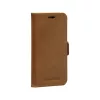 Etui portfelowe dbramante1928 Lynge do iPhone 12 mini (5.4 cala) — Tan, 3 kieszenie na karty, podstawka na biurko