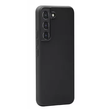 Etui na telefon dbramante1928 Nuuk do Samsung Galaxy S22, z tworzywa sztucznego z recyklingu, pasuje do ekranu 6,1 cala, Czarny