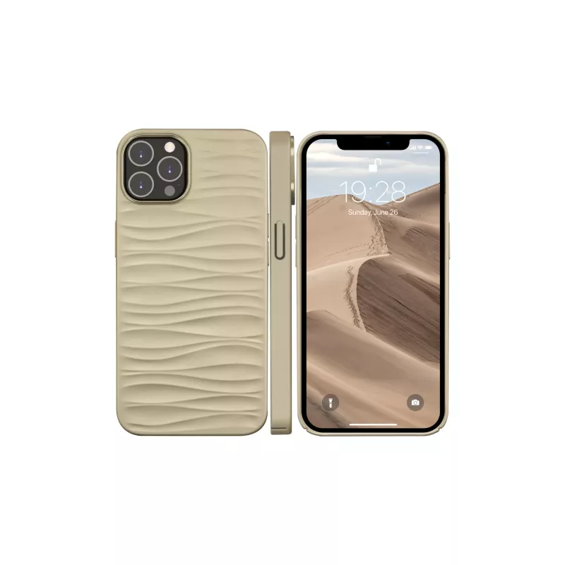 Etui ochronne dbramante1928 Dune do iPhone 14 Pro Max, piaskowy, pasuje do ekranu 6,7 cala (17 cm)