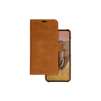 Etui z portfelem dbramante1928 Galaxy S24 Tan 3 kieszenie na karty