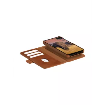 Etui z portfelem dbramante1928 Galaxy S24 Tan 3 kieszenie na karty