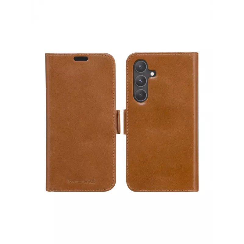 Etui z portfelem dbramante1928 Galaxy S24 Tan 3 kieszenie na karty