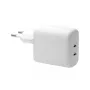 Ładowarka sieciowa d bramante re-charge Pro — 2× USB-C 25W, 110–240V, biała