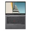 Odnowiony Hybrydowy laptop 2-w-1 T1A ThinkPad X1 Yoga Gen 4 — Intel Core i5-8365U, 14-calowy dotyk, 8 GB, 256 GB SSD, Windows 11 Pro, szary