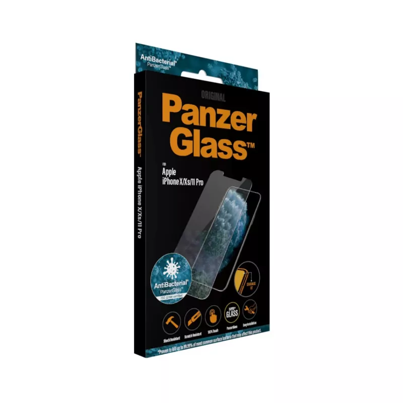 PanzerGlass ® Ochrona ekranu iPhone 11 Pro | Xs | X | Standard Fit