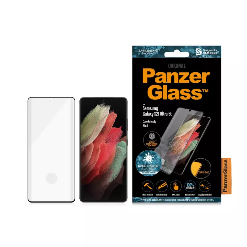 Szkło ochronne PanzerGlass Samsung Galaxy S21 Ultra 5G