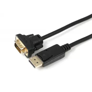 Kabel wideo Microconnect DP-VGA-MM-300 DisplayPort do VGA 2 m czarny