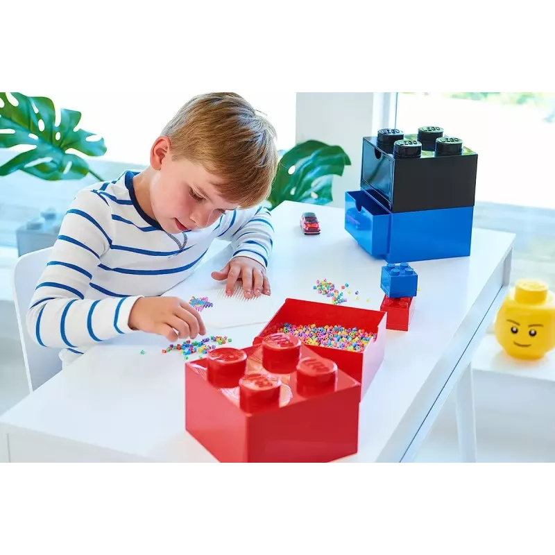 Pojemnik do szuflady biurka Room Copenhagen 40201735 biały — organizer kompatybilny z LEGO