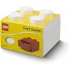 Pojemnik do szuflady biurka Room Copenhagen 40201735 biały — organizer kompatybilny z LEGO