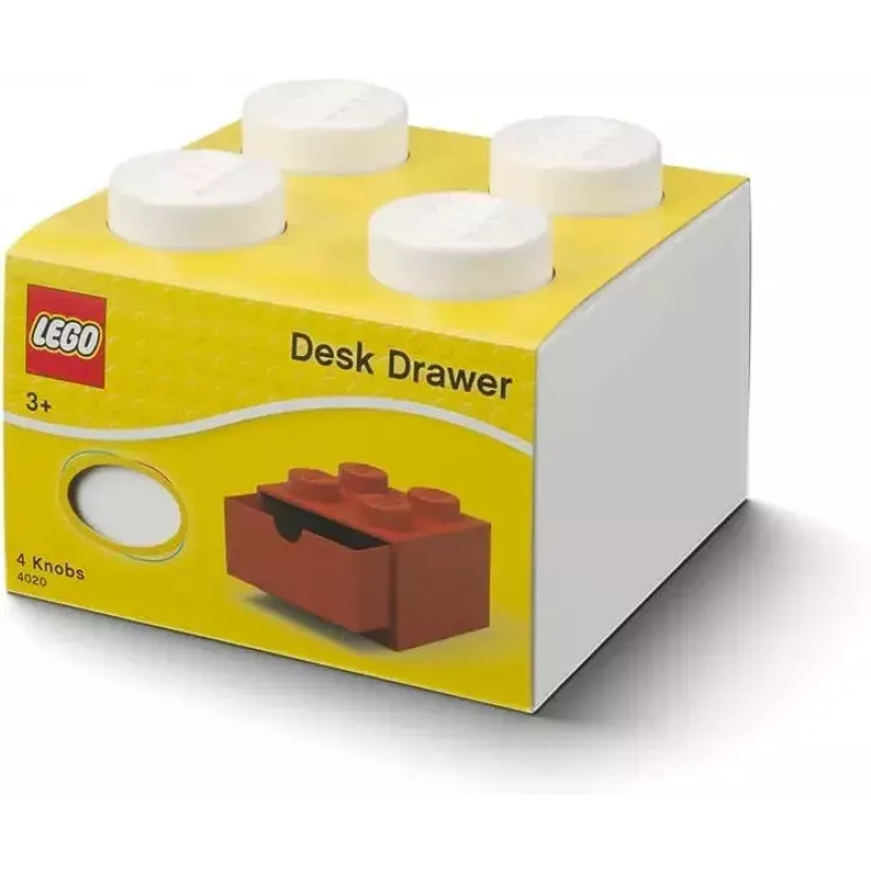 Pojemnik do szuflady biurka Room Copenhagen 40201735 biały — organizer kompatybilny z LEGO