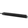 Lanview LVR-3MUK-SPD-UK8 jednostka dystrybucji zasilania (PDU) 8 gniazd AC 1,4U czarna