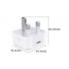 eSTUFF Home Charger USB-C PD 3A 20W, wtyczka UK - biały