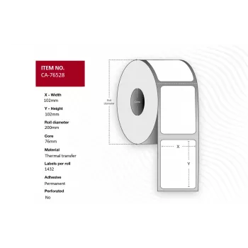 Etykieta do drukarki Capture CA-76528
