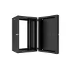 Lanview RWP20U45BL-D szafa rack 20U Szafa naścienna Czarna