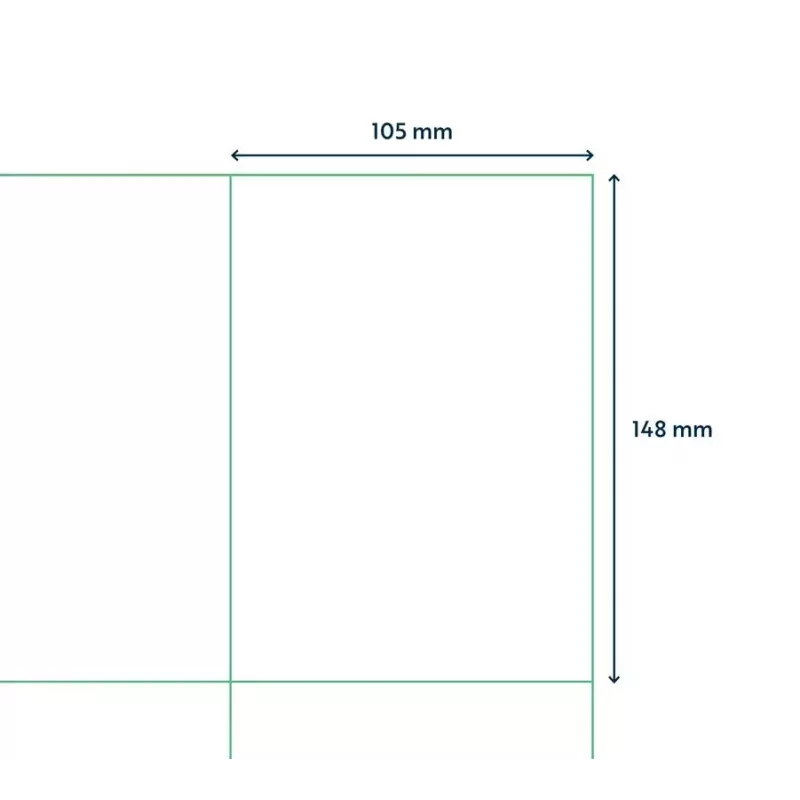 Etykieta do drukarki Capture A4LABEL-105X148 do drukarek A4