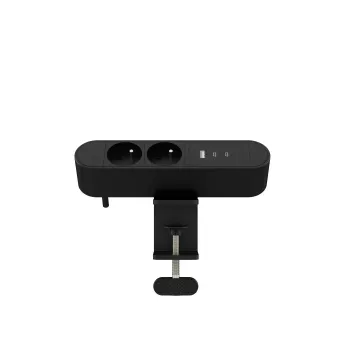 MicroConnect MC-MDPS-FR2-30W wielofunkcyjne gniazdko biurkowe, 2 gniazda, 30 W