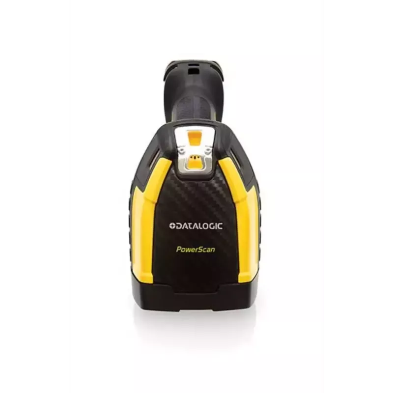 Ręczny czytnik kodów kreskowych Datalogic PM9600-SR433RBK10 1D/2D laserowy przewodowy bezprzewodowy