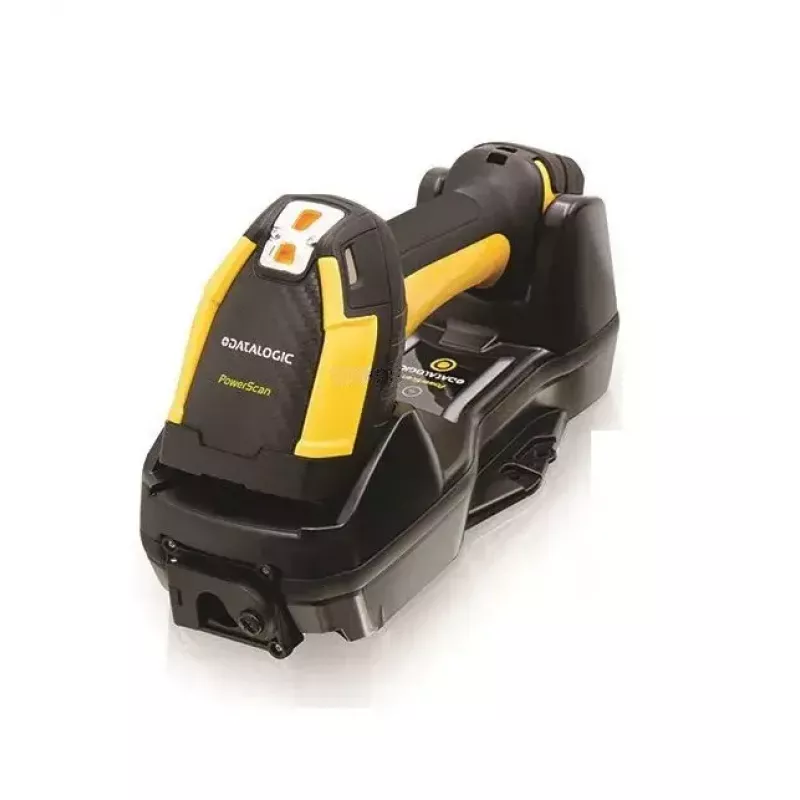 Ręczny czytnik kodów kreskowych Datalogic PM9600-SR433RBK10 1D/2D laserowy przewodowy bezprzewodowy