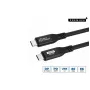 Microconnect USB4CC1-240W-80GBPS kabel USB USB4 Gen 3x2 1 m USB C Czarny