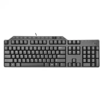 DELL KB-522 Klawiatura biurowa USB QWERTZ Niemiecki Czarny Pełnowymiarowa Przewodowa