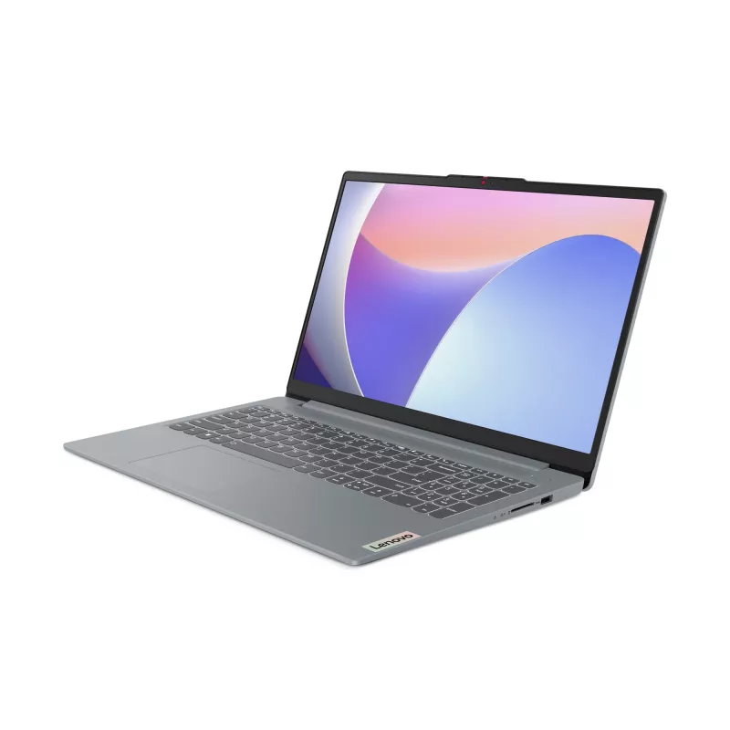 Laptop Lenovo IdeaPad cienki 3 15IAH8 — Intel Core i5-12450H, 15,6 cala FHD, 8 GB LPDDR5, 512 GB SSD, Wi‑Fi 6, Windows 11 Home, szary