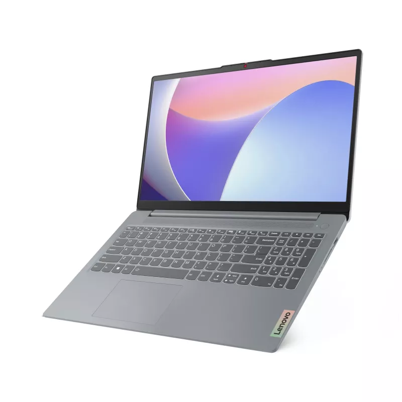 Laptop Lenovo IdeaPad cienki 3 15IAH8 — Intel Core i5-12450H, 15,6 cala FHD, 8 GB LPDDR5, 512 GB SSD, Wi‑Fi 6, Windows 11 Home, szary
