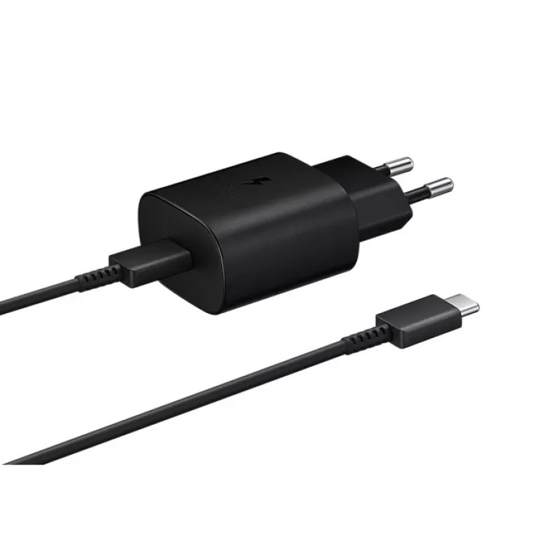 Samsung EP-TA800NBEG zasilacz Wewnętrzny/zewnętrzny 25 W Czarny