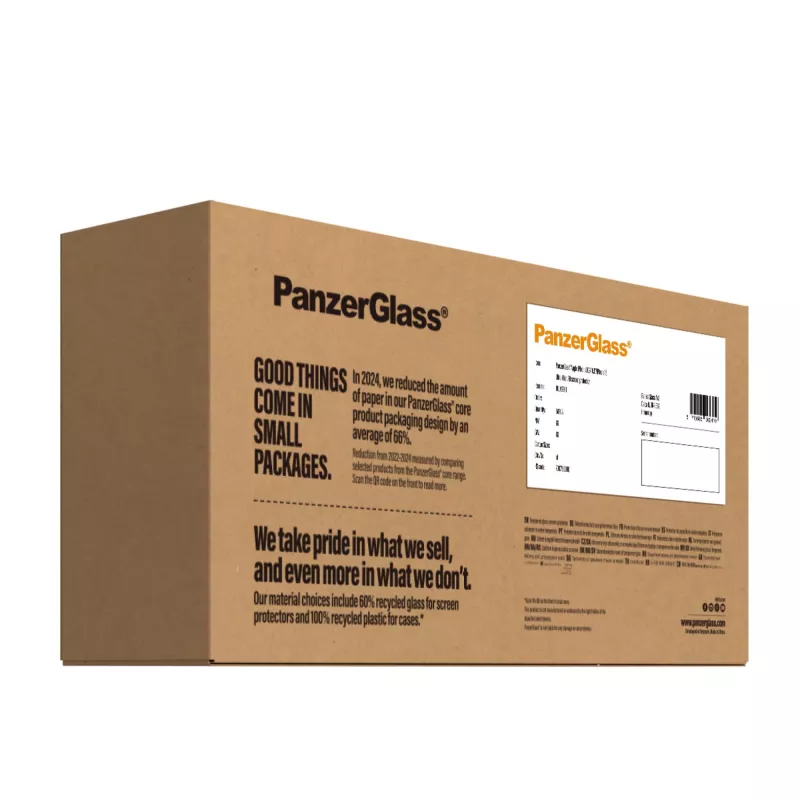 PanzerGlass® ochraniacz ekranu iPhone 16 | 15 | Ultra-Wide Fit | Bulk