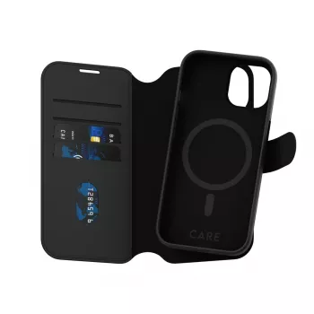 PanzerGlass CARE™ by ® Tango 2-w-1 etui-portfel z MagSafe iPhone 15