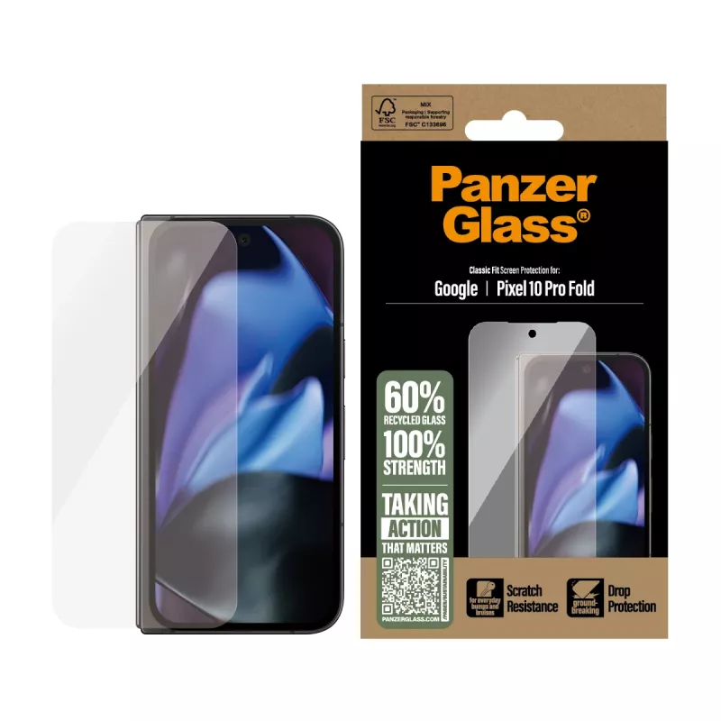 PanzerGlass ® Szkło ochronne Google Pixel 10 Pro Fold 5G | Classic Fit