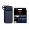 Osłona kamery PanzerGlass Fender Deep niebieski do iPhone 17 Pro Max, silikonowa, odporna na zarysowania i wstrząsy