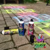 Kreda chodnikowa Tuban TU3547 16 szt. Niebieski Zielony Różowy Żółty