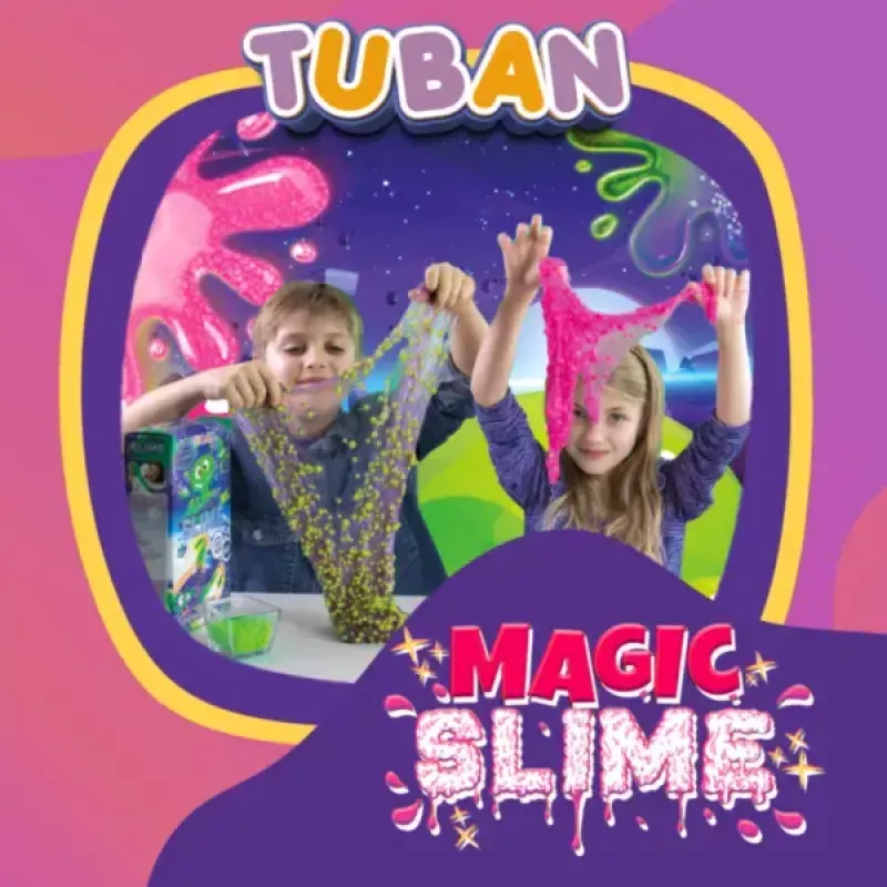 Zestaw do tworzenia slime TUBAN DIY SLIME ALIEN XL, wielokolorowy, wiek 6+