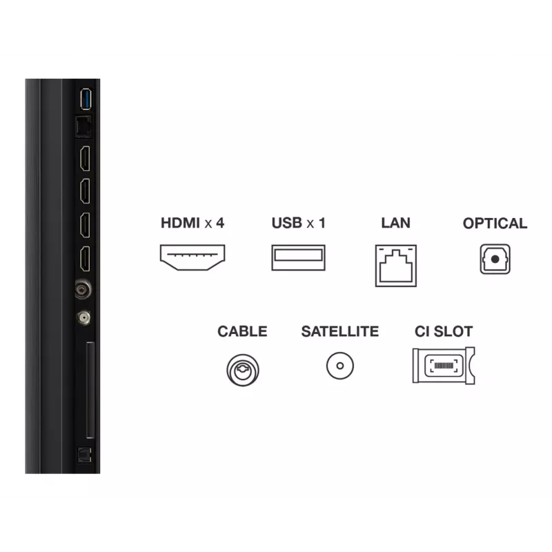 TCL C6K 75C6K TV 190,5 cm (75 cali) 4K Ultra HD Smart TV Wi-Fi Metaliczny