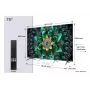 TCL Q6C 75Q6C TV 190.5 cm (75 cali) 4K Ultra HD Smart TV Wi-Fi Metaliczny