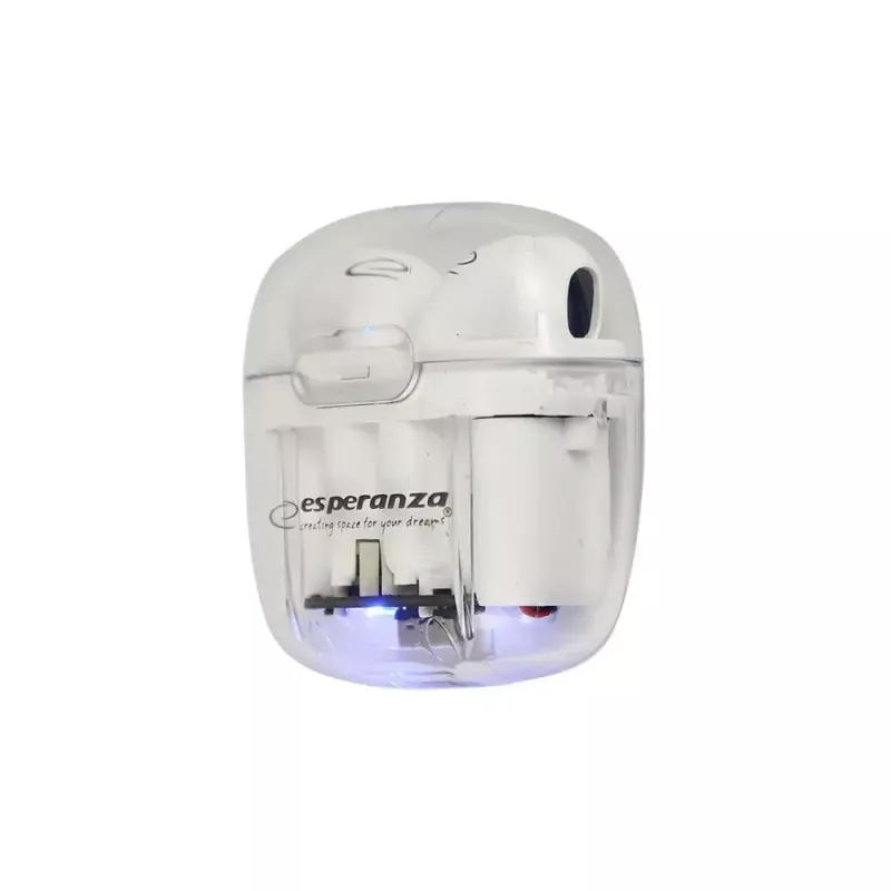 Bezprzewodowe słuchawki douszne ESPERANZA EH237W — Bluetooth 5.3, sterowanie dotykowe, bateria 3–4 h, białe