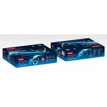 Lampa ścienna LED ActiveJet AJE-CAMELIA WW, czarna, 16 W, 2300 lm, 2700 K, 1580×120×65 mm