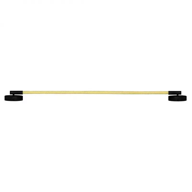 Lampa ścienna LED ActiveJet AJE-CAMELIA WW, czarna, 16 W, 2300 lm, 2700 K, 1580×120×65 mm