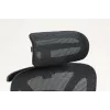 Ergonomiczne krzesło biurowe ActiveJet YK848 — siatkowe siedzisko i oparcie, czarne, oparcie 50,5×57 cm, szerokość siedziska 48,5 cm