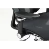 Ergonomiczne krzesło biurowe ActiveJet YK848 — siatkowe siedzisko i oparcie, czarne, oparcie 50,5×57 cm, szerokość siedziska 48,5 cm