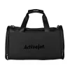 Masażer limfatyczno-kompresyjny do nóg ActiveJet ACM-PLUS-A1 S — bateria 25 W, wbudowany akumulator, 330×840×60 mm, czarny/pomarańczowy