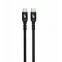 Kabel USB-C TB AKTBXKUCC2SI10B, 1 m, osłona silikonowa, czarny