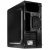 Obudowa PC Akyga AK939BL Midi Tower — obsługa ATX/Micro-ATX, 3×3.5 cala + 3×2.5 cala, GPU do 385 mm, USB 2.0