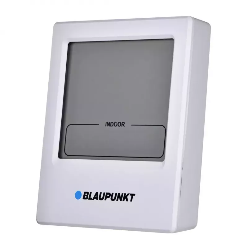 Stacja pogodowa BLAUPUNKT WS10WH — bezprzewodowy monitor temperatury i wilgotności wewnątrz i na zewnątrz
