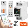 Jednofazowy licznik zużycia energii QOLTEC 50981 DIN35 230V 50Hz